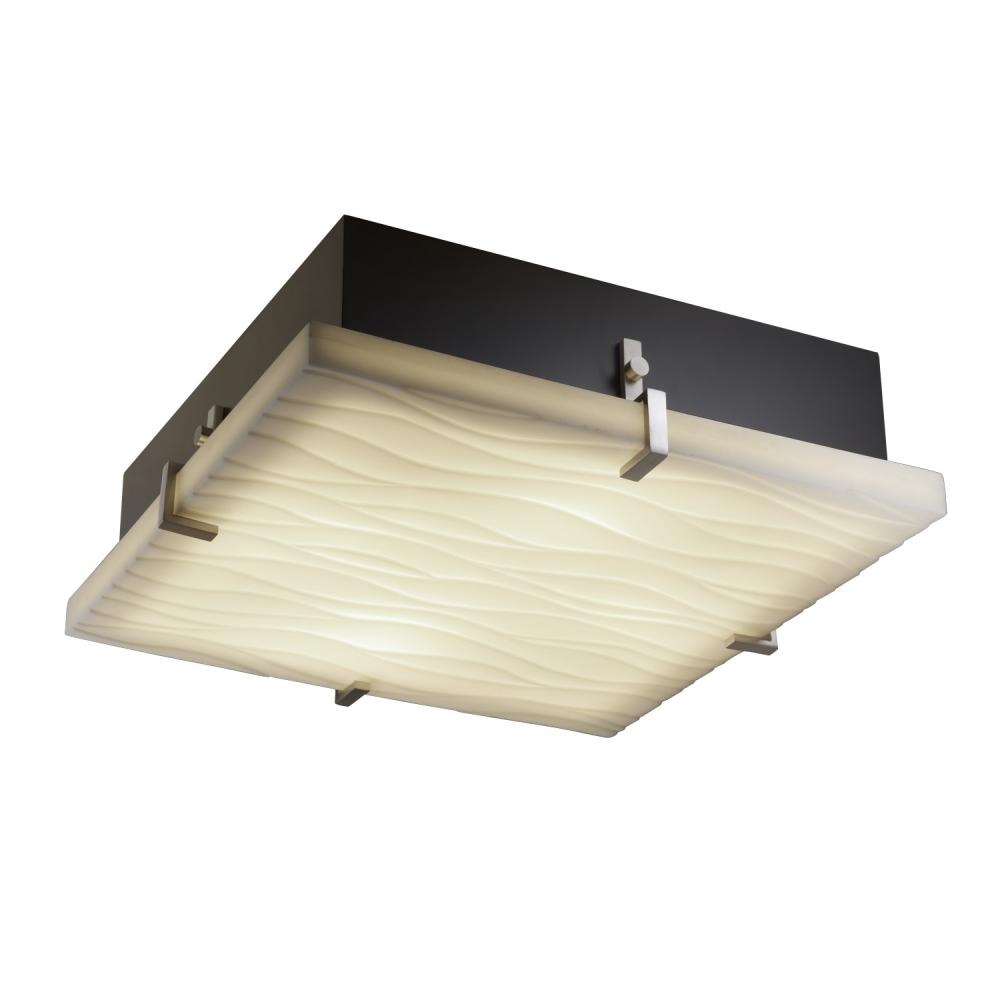 Clips 12&#34; Square Flush-Mount