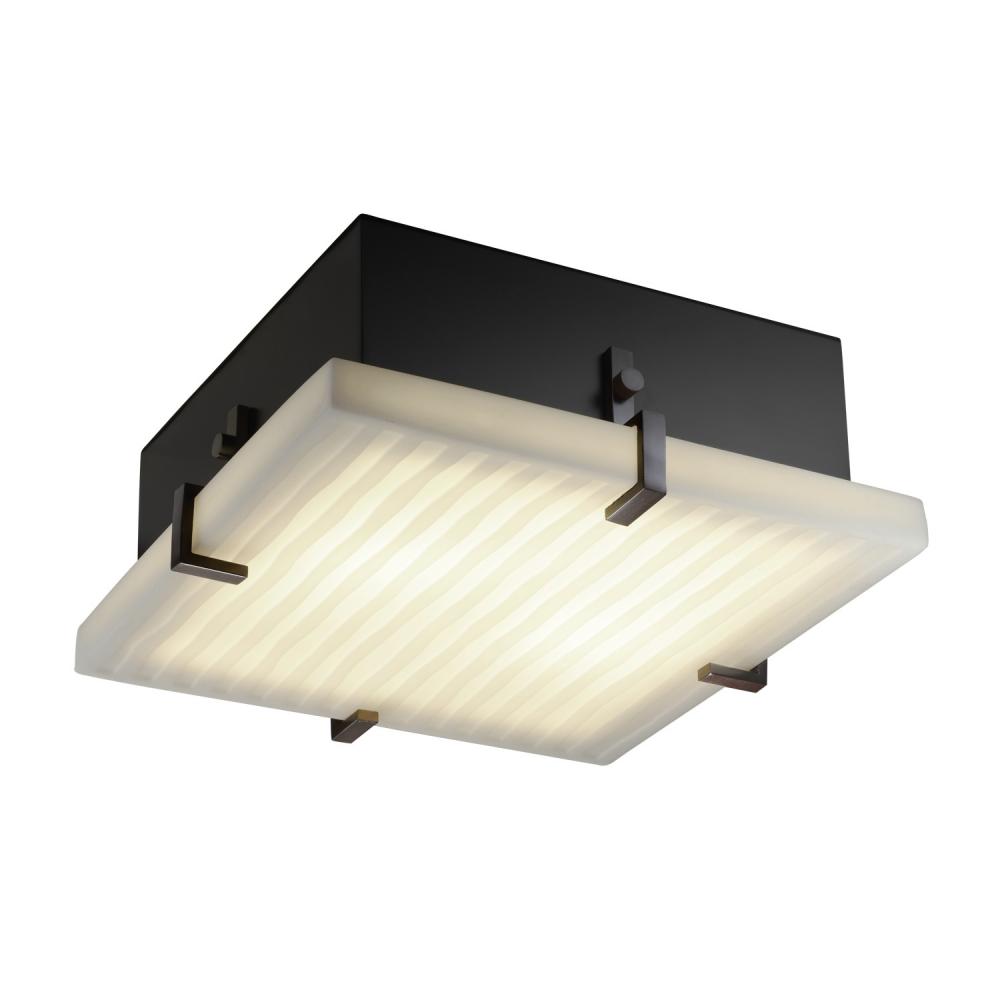 Clips 12&#34; Square Flush-Mount