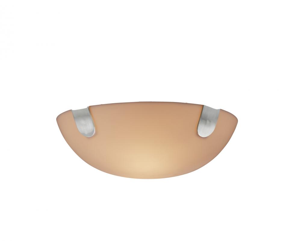14&#34; Semi-Flush Bowl w/ U-Clips