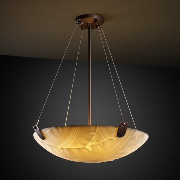 18&#34; Pendant Bowl w/ U-Clips