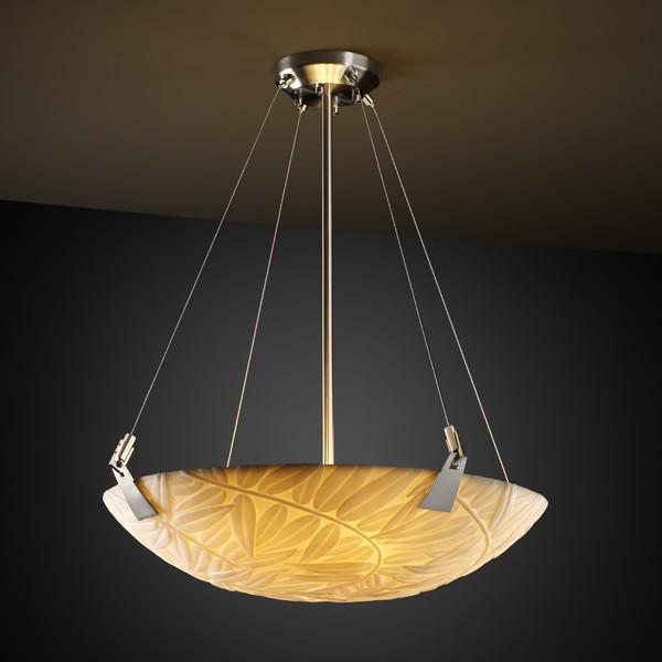 24&#34; Pendant Bowl w/ Tapered Clips