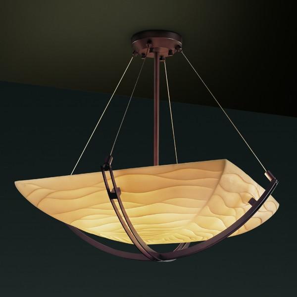 18&#34; Pendant Bowl w/ Crossbar