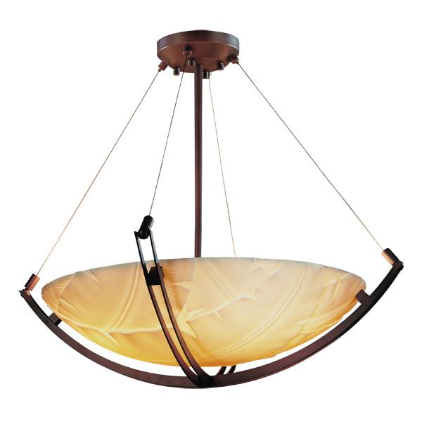 18&#34; Pendant Bowl w/ Crossbar