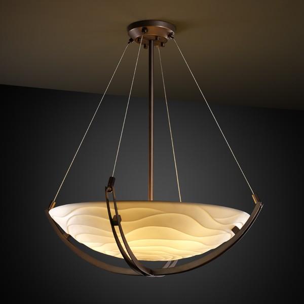 24&#34; Pendant Bowl w/ Crossbar