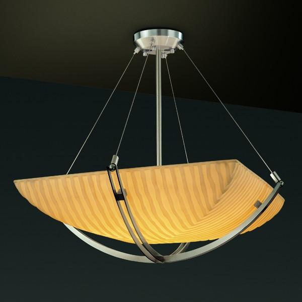 36&#34; Pendant Bowl w/ Crossbar