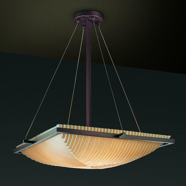 24&#34; Square Pendant Bowl w/ Ring