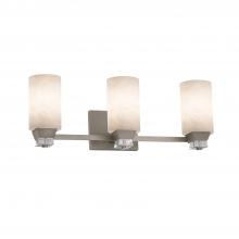 Justice Design Group CLD-8473-10-NCKL - Ardent 3-Light Bath Bar