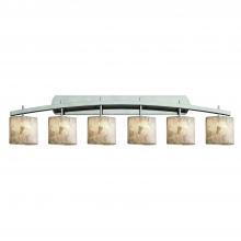 Justice Design Group ALR-8596-30-NCKL - Archway 6-Light Bath Bar