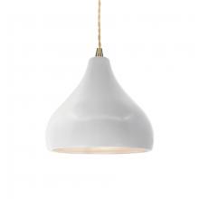 Justice Design Group CER-6560-BIS-ABRS-BEIG-TWST - Small Droplet 1-Light Pendant