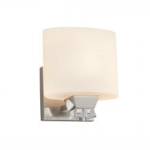 Justice Design Group FSN-8471-30-OPAL-NCKL - Ardent 1-Light Wall Sconce