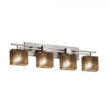 Justice Design Group FSN-8704-55-MROR-NCKL - Aero 4-Light Bath Bar