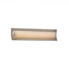 Justice Design Group PNA-8631-WAVE-NCKL - Lineate 22" Linear LED Wall/Bath