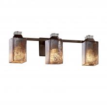 Justice Design Group FSN-8473-15-MROR-DBRZ - Ardent 3-Light Bath Bar