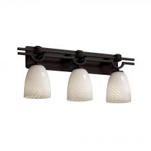 Justice Design Group FSN-8503-10-OPAL-NCKL - Argyle 3-Light Bath Bar