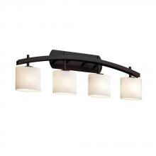 Justice Design Group FSN-8594-30-RBON-DBRZ - Archway 4-Light Bath Bar