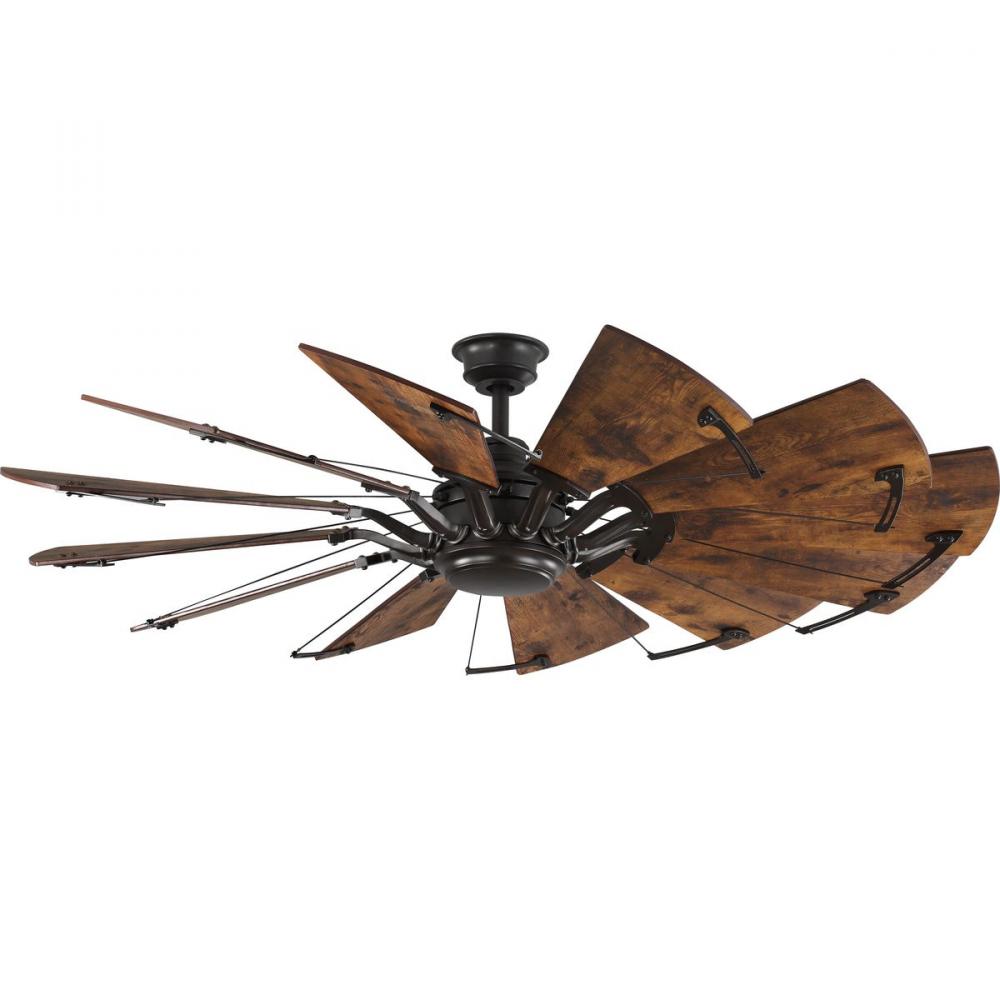 Springer Collection 60&#34; Twelve-Blade 60&#34; Ceiling Fan