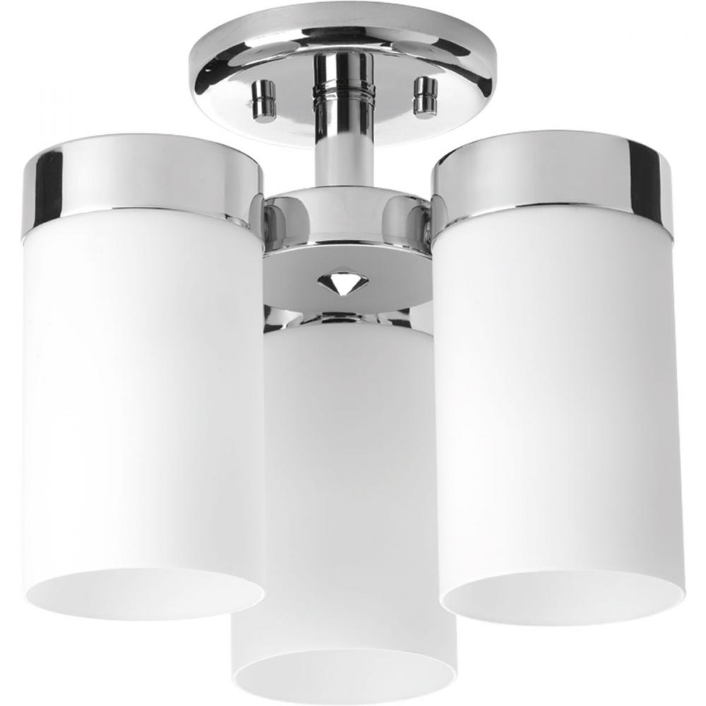 Elevate Collection Three-Light 11-3/4&#34; Flush Mount