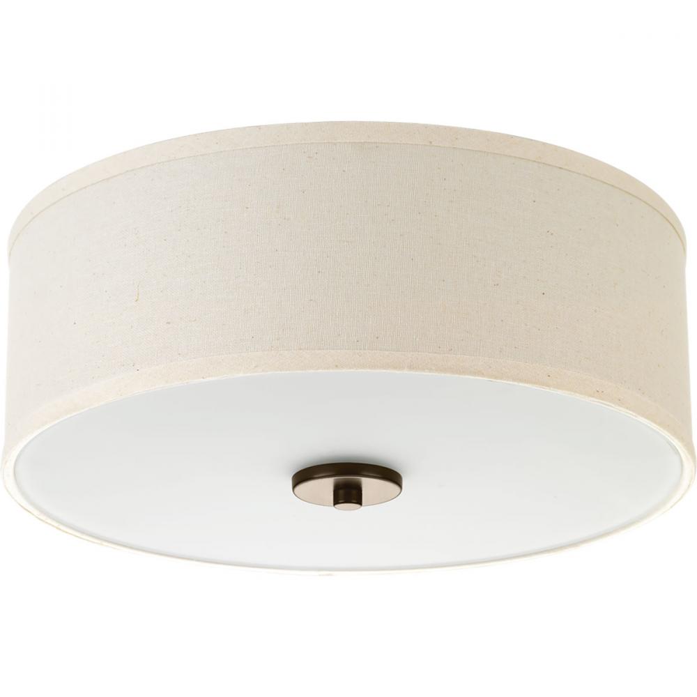 Inspire Collection Two-Light 13&#34; Flush Mount