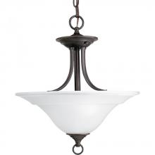 Progress P3473-20 - Trinity Collection Two-Light 16" Semi-Flush