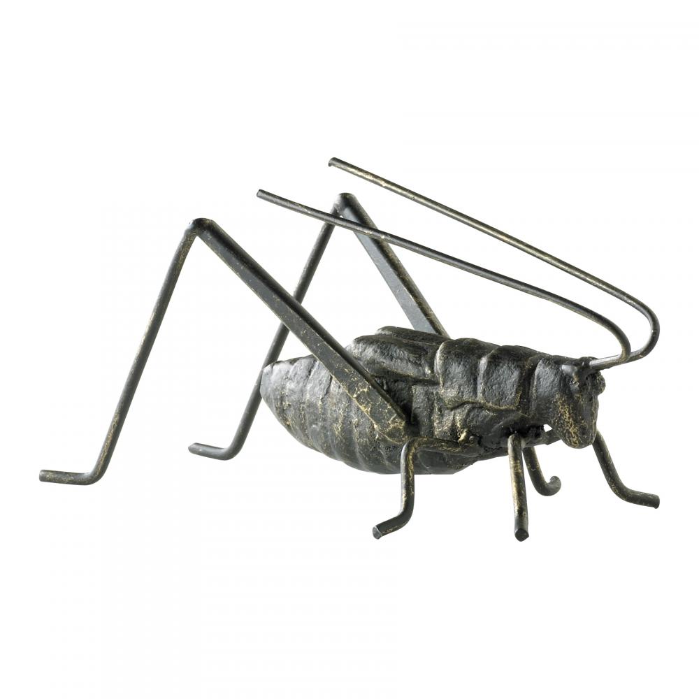 Cricket Sculpture Raw Steel