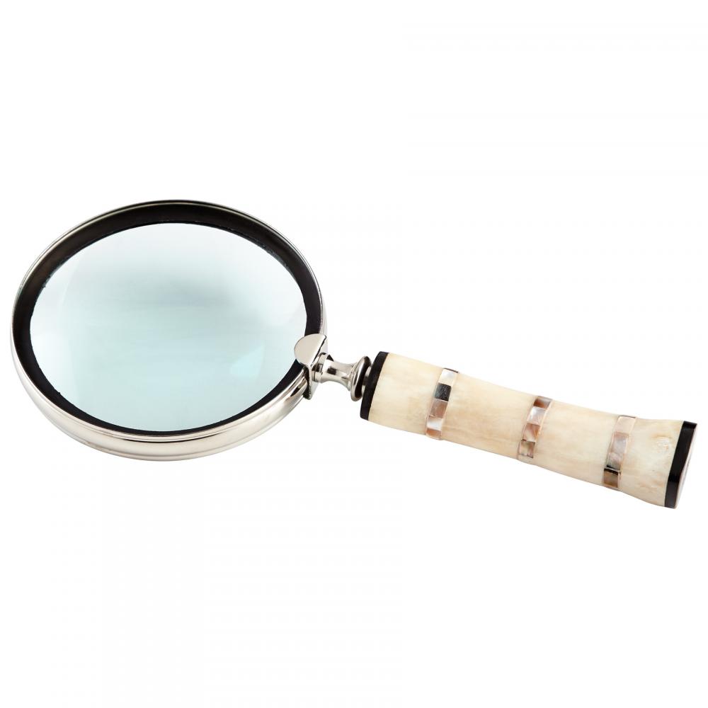 Watson Magnifier Nickel And Bone