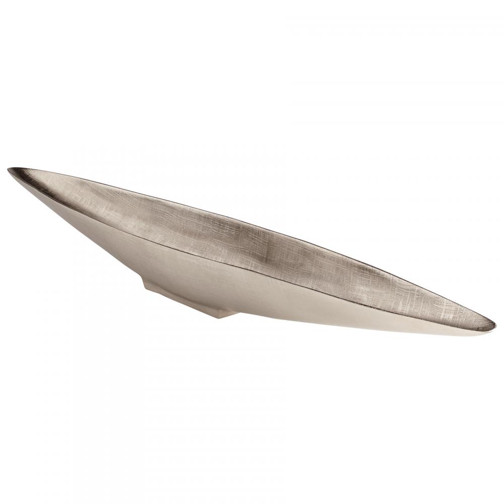Gondola Tray Textured Nickel - Small