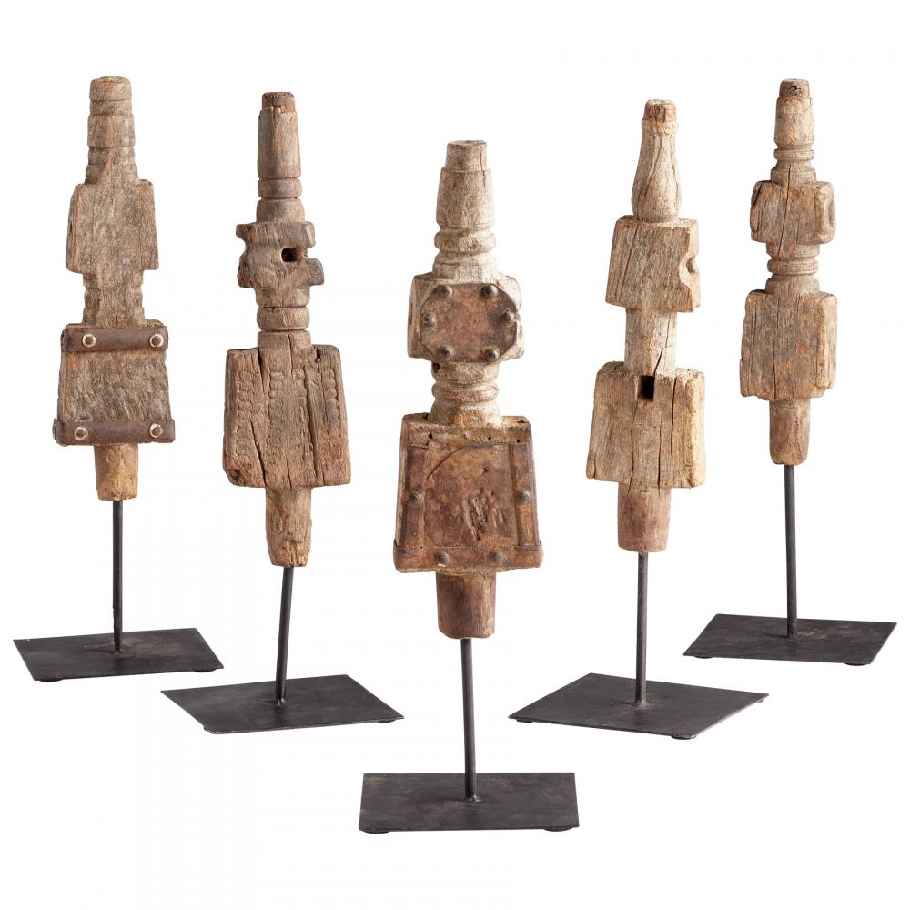 Rustic Todem Sculpture Rustic - Small