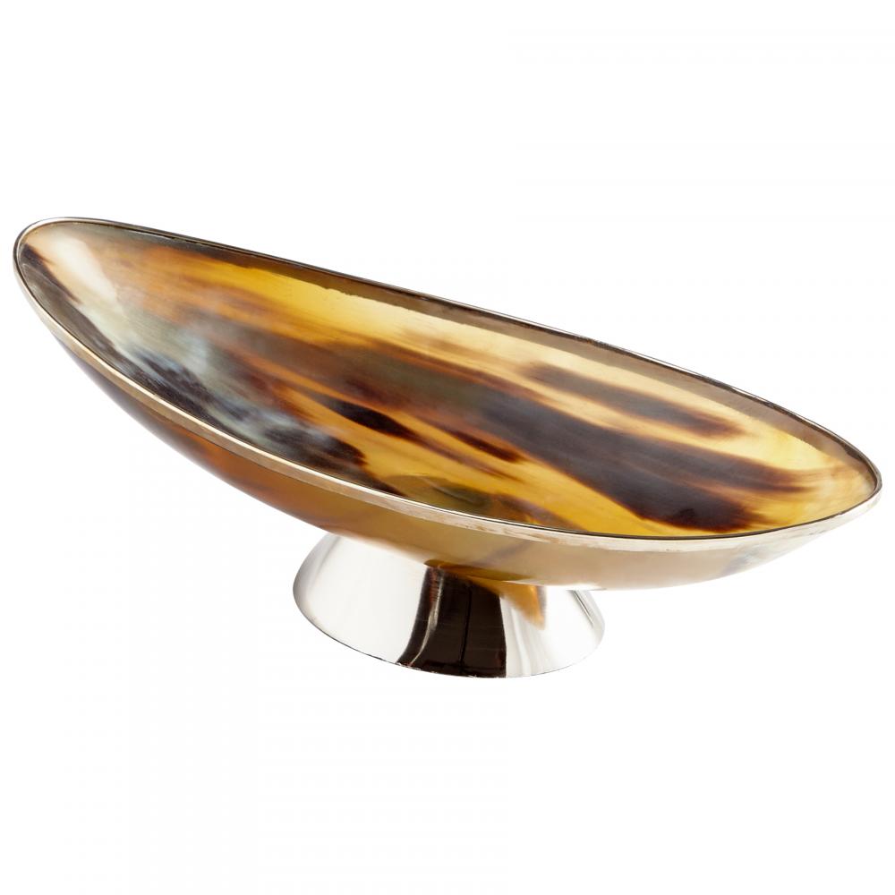 Cerith Tray Horn And Silver - Small