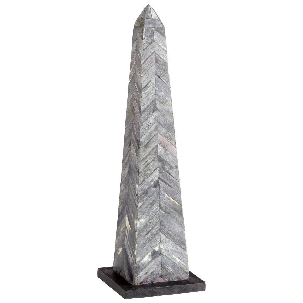 Herring Obelisk Sculpture Grey And Black