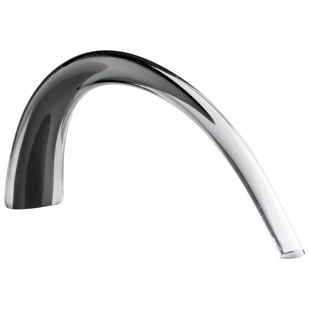 Vault Sculpture Grey And Clear - Medium