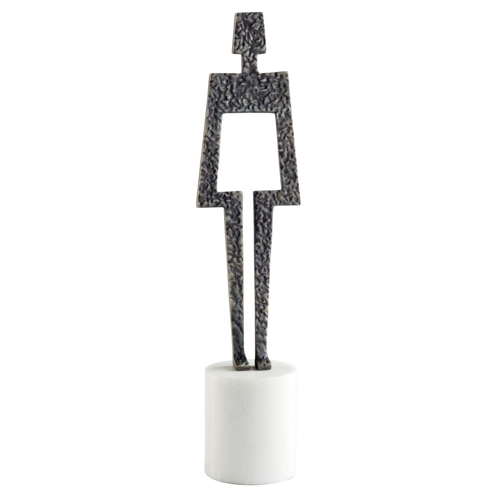 Beatrice Sculpture Designed by J Kent Martin White & Black