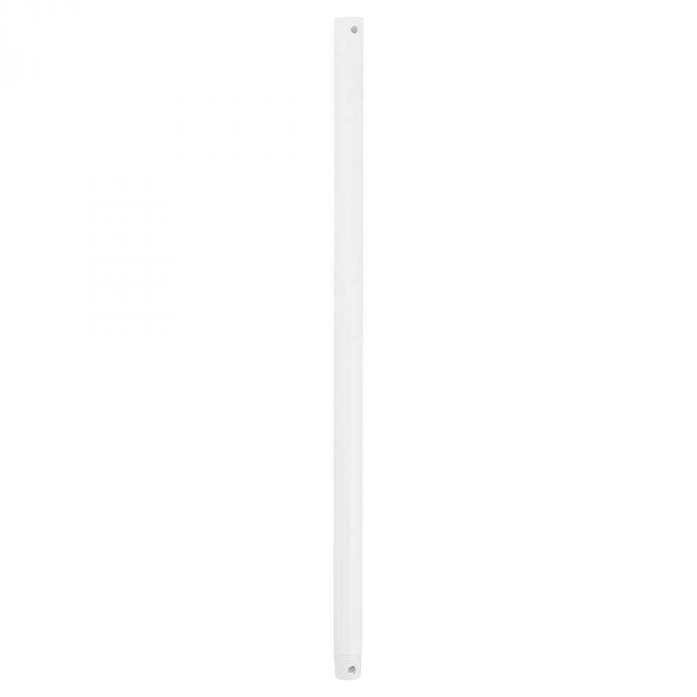 24&#34; Downrod - Studio White