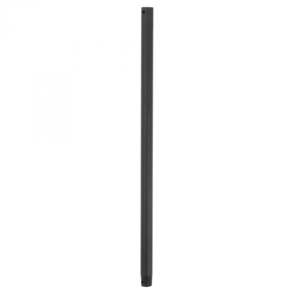 24&#34; Downrod - Matte Black