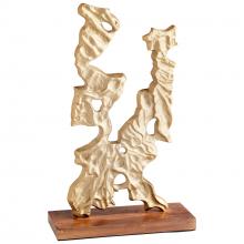 Cyan Designs 10697 - Ornate Abstraction Sculpture Gold