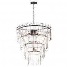 Maxim 21837AGDBZ - Warren-Multi-Light Pendant