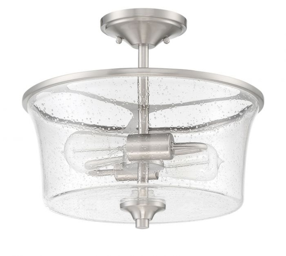 2 Light Convertible Semiflush