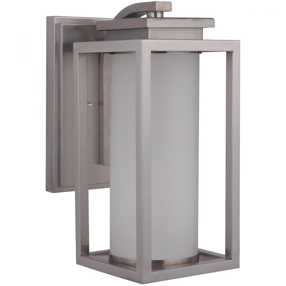 Vailridge 1 Light Medium LED Outdoor Wall Lantern in Stainless Steel