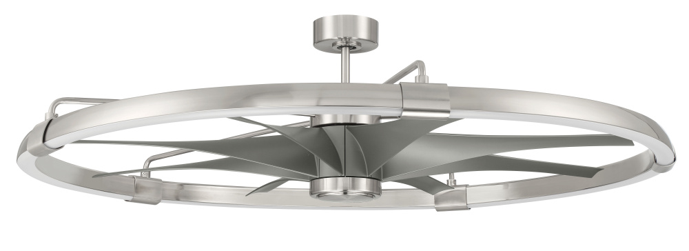 57&#34; Overall, 52&#34; Ceiling Fan w/Wi-Fi, Blades & LED Light Kit