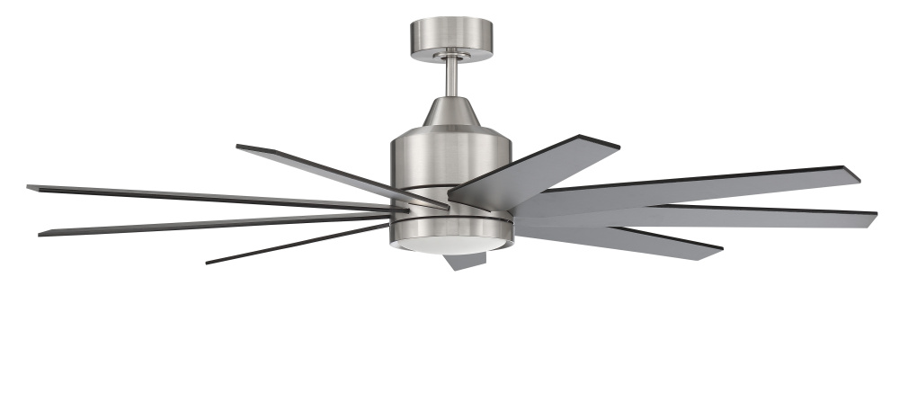 60&#34; Ceiling Fan w/DC Motor, Blades, LED Light Kit