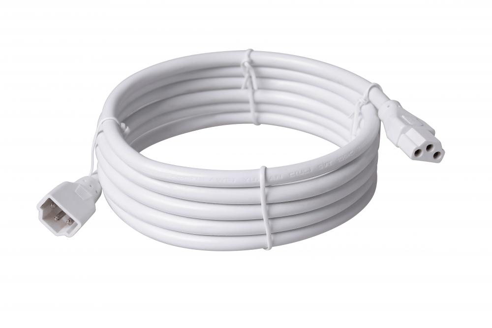 72&#34; Under Cabinet Light Connector Cord in White