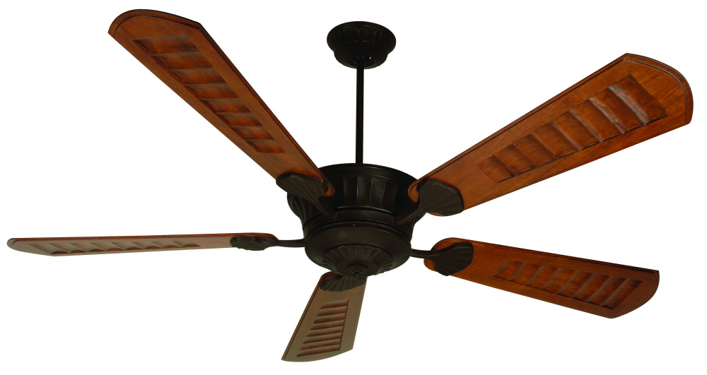 70&#34; Ceiling Fan w/DC Motor, Blades, Damp Rated