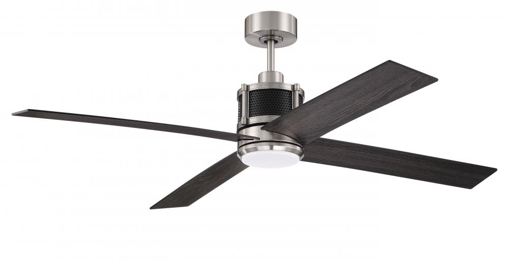 56&#34; Ceiling Fan w/Wi-Fi, DC Motor, Blades, LED Light Kit