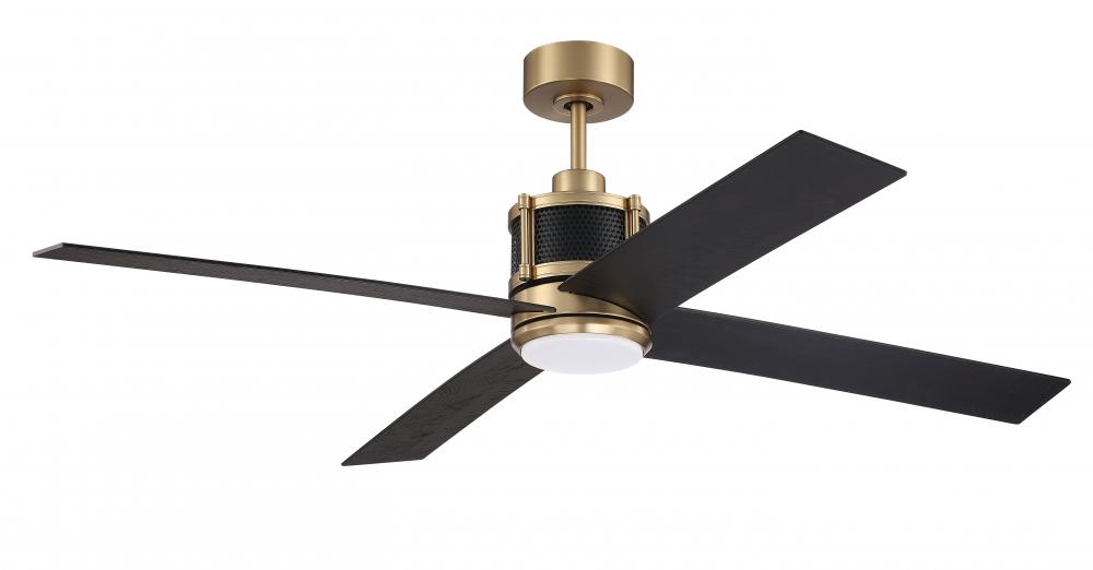 56&#34; Ceiling Fan w/Wi-Fi, DC Motor, Blades, LED Light Kit