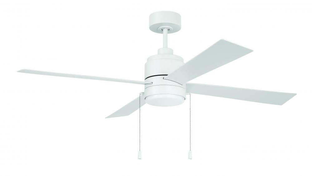 52&#34; Ceiling Fan Outdoor Wet Rated w/ABS blades & LED Light Kit