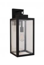 Craftmade ZA6824-TB - Marin 1 Light 20.63" Outdoor Wall Lantern in Textured Black