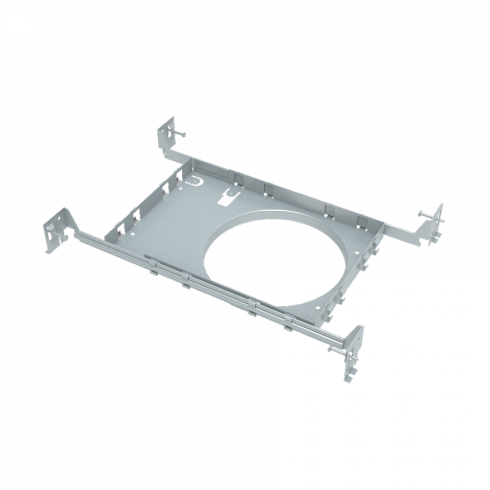 MOUNTING PLATE FOR WAFER 6&#34; W/ DRYWALL COLLAR & EXTENSION BAR