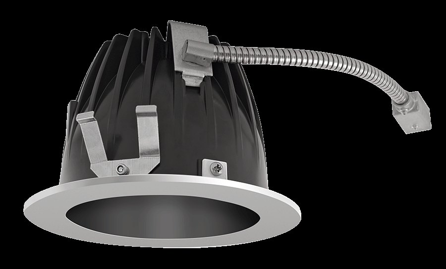 RECESSED DOWNLIGHTS 12 LUMENS NDLED4RD 4 INCH ROUND UNIVERSAL DIMMING 80 DEGREE BEAM SPREAD 2700K