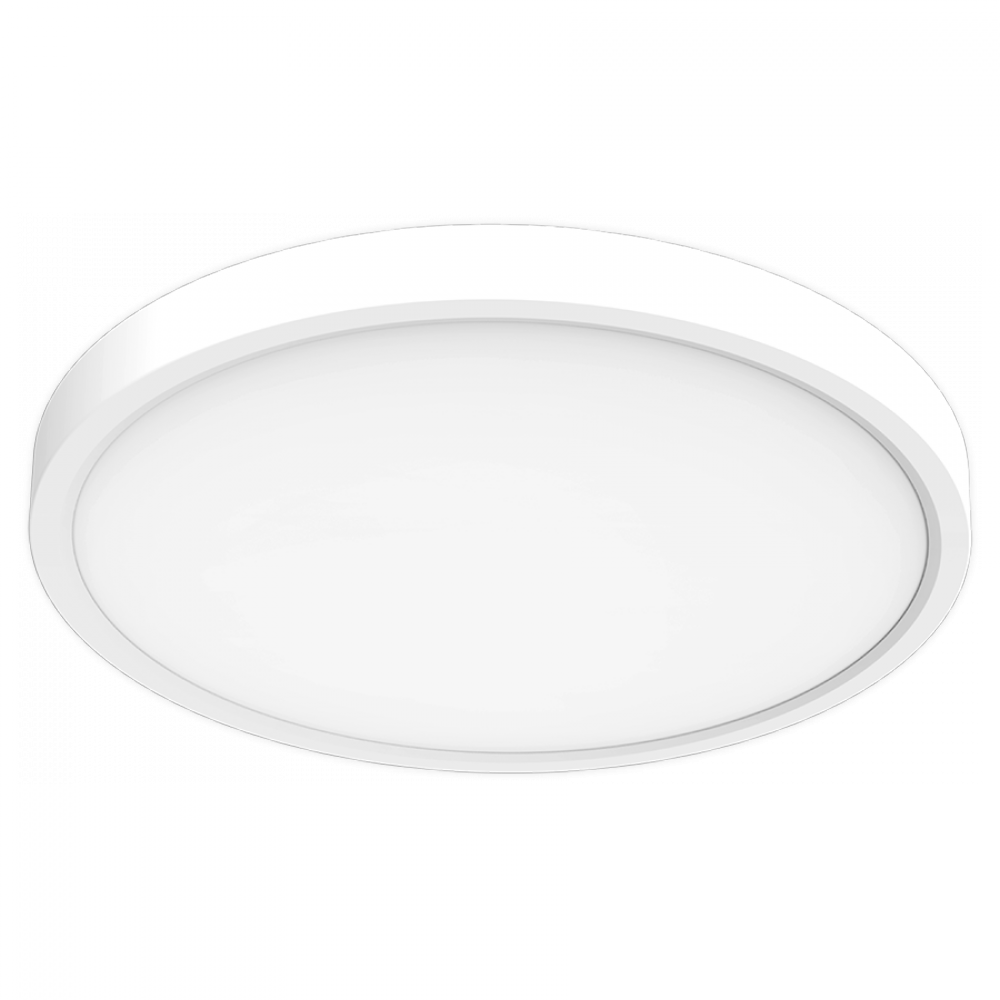 ECONOMY SLIM SURFACE MOUNT 12&#34; ROUND 13W 900LM 120V 5CCT CRI90 TRIAC WHITE