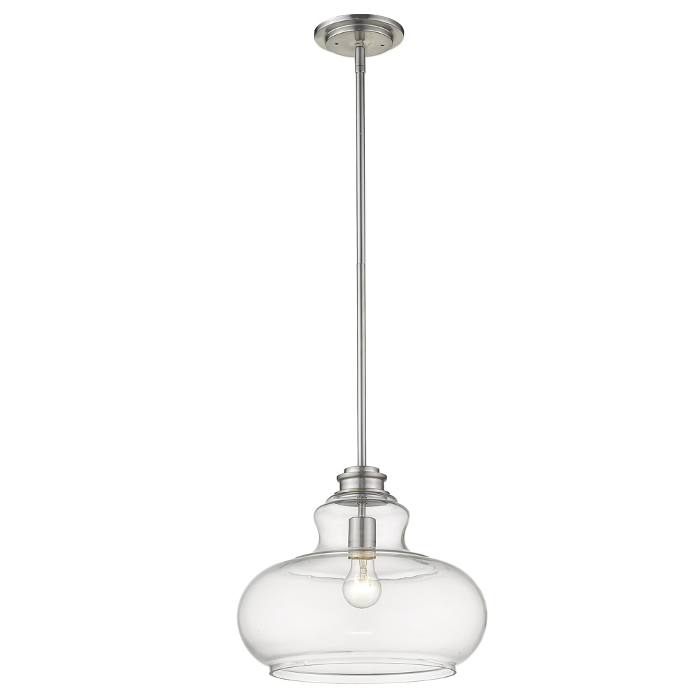 Torrel 1-Light Satin Nickel Pendant