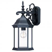 Acclaim Lighting 5184BK - Madison Collection Wall-Mount 1-Light Outdoor Matte Black Light Fixture